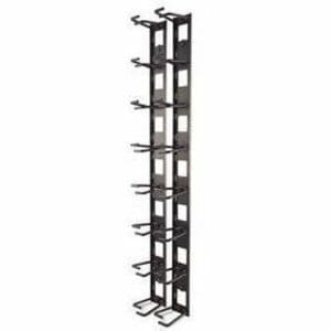Vertical Cable Organizer. 8 Cable Rings.