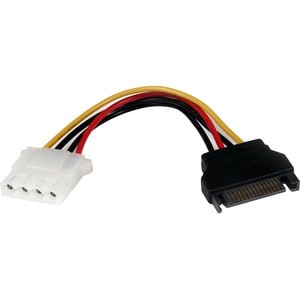 6IN SATA TO LP4 POWER CABLE ADAPTER F/M