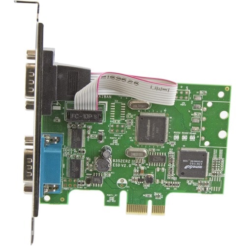 2-PORT PCIE SERIAL CARD W/ 16C1050 UART