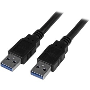 6ft Black SuperSpeed USB 3.0 Cable A/A
