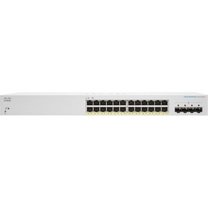 CBS220 Smart 24-port GE PoE 4x1G SFP