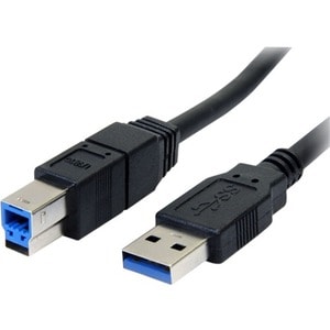 3m Black SuperSpeed USB 3.0 Cable A to B