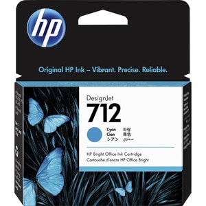 HP 712 29-ml Cyan DesignJet Ink
