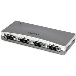 4 Port USB to RS232 Serial Adapter Hub