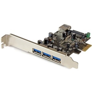 4 Port PCI Express USB 3.0 Card - 3 + 1