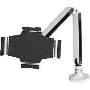 Desk Mount Tablet Stand - White