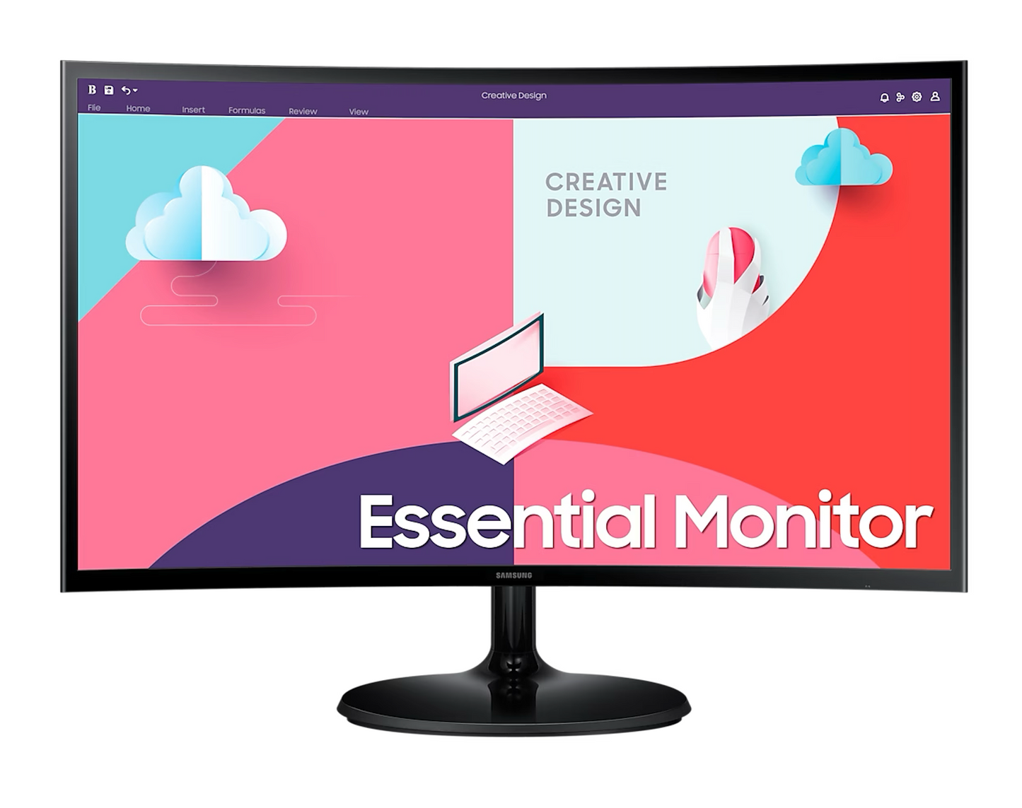 SAMSUNG LS27C360EAEXXS 27" CURVED MONITOR