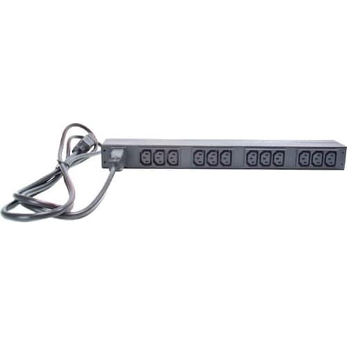 Rack PDU. Basic. 1U. 16A. 208/230V. (12)