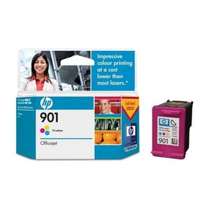 901 TRI-COLOR INK CART CC656AA