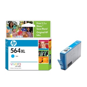 564XL CYAN INK CART CB323WA