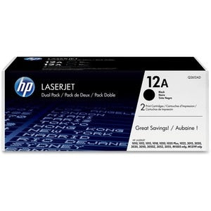 12A BLACK TWIN-P LJ TONER CART Q2612AD