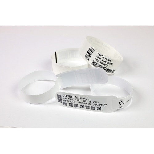 WRISTBAND POLYPROPYLENE 1X11IN 25.4X2