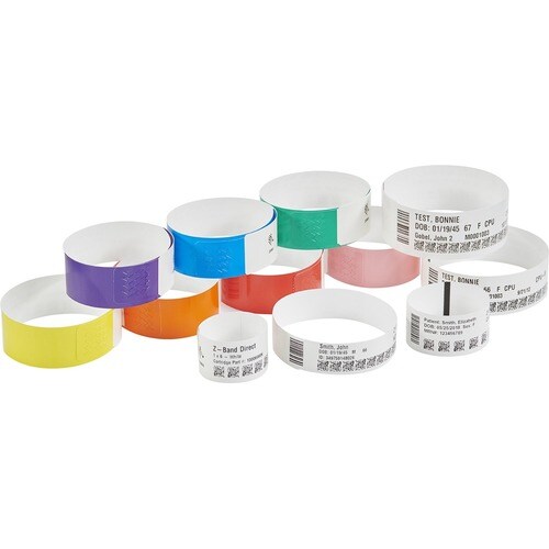 WRISTBAND POLYPROPYLENE 1X11IN (25.4X2