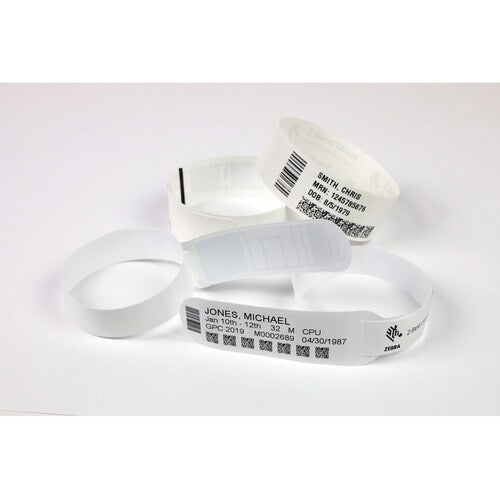 WRISTBAND POLYPROPYLENE 1X6IN (25.4X15