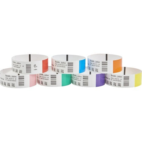 WRISTBAND POLYPROPYLENE 1X6IN (25.4X15