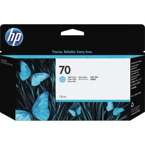 HP 70 130ml Light Cyan Ink Cartridge