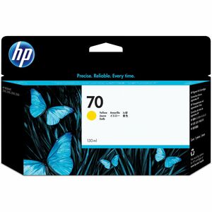 HP 70 130ml Yellow Ink Cartridge