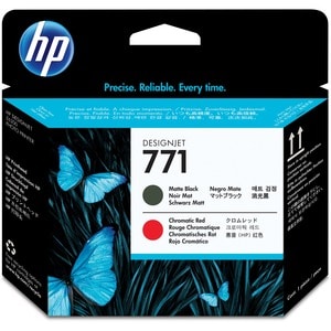 HP 771 Mte Bk/Chromatic Red Printhead