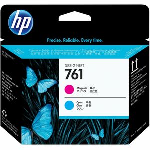 HP 761 Magenta/Cyan Inkjet Printhead