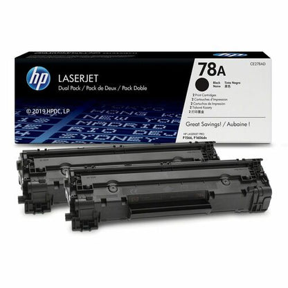 78A BLACK TWIN-P LJ TONER CART CE278AD