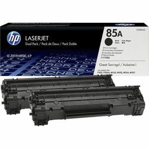 85A BLACK TONER CART TWIN PACK