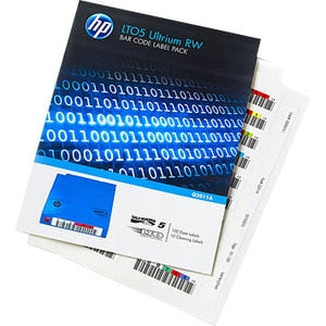 HP LTO5 ULTRIUM RW BARCODE LABEL PACK 10