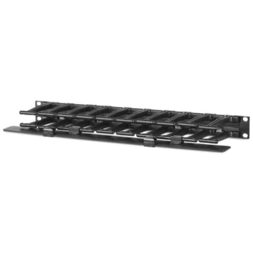 Horizontal Cable Manager. 1U x 4IN Deep.