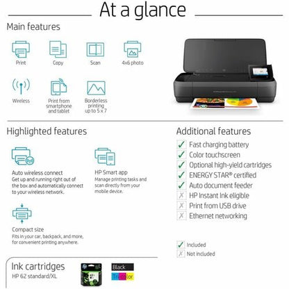 Officejet 250 AIO Mobile Printer