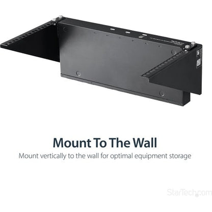 6U 19IN VERTICAL WALL MOUNT RACK BRACKET