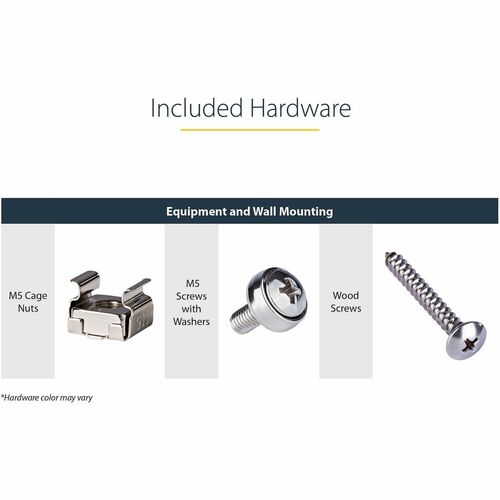 6U 19IN VERTICAL WALL MOUNT RACK BRACKET