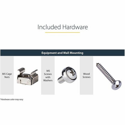 6U 19IN VERTICAL WALL MOUNT RACK BRACKET