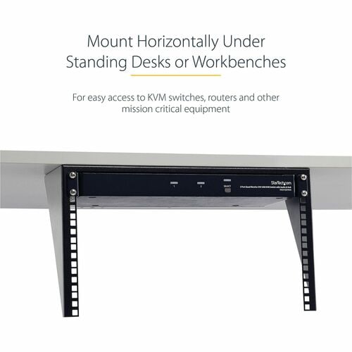 6U 19IN VERTICAL WALL MOUNT RACK BRACKET