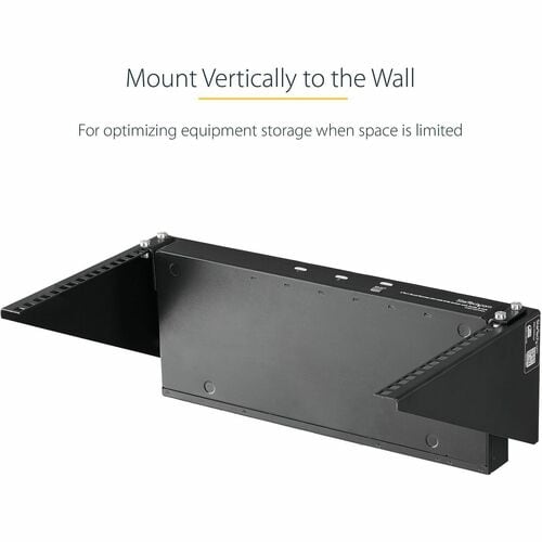 6U 19IN VERTICAL WALL MOUNT RACK BRACKET