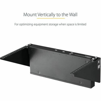 6U 19IN VERTICAL WALL MOUNT RACK BRACKET