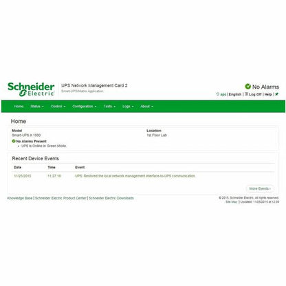 UPS Network Management Card 2 w/ Environ