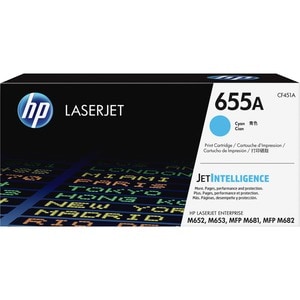 655A Cyan LaserJet Toner Cartridge