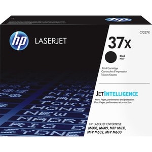 37X Black LaserJet Toner Cartridge.