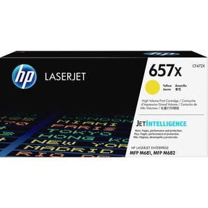 657X Yellow LaserJet Toner Cartridge