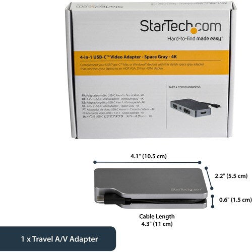 USB C MULTIPORT VIDEO ADAPTER