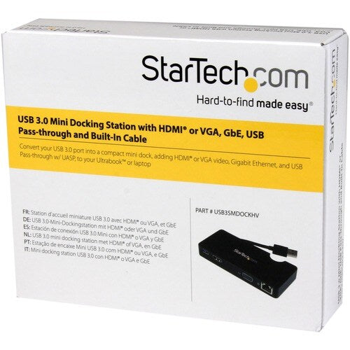 USB 3.0 LAPTOP MINI DOCKING STATION