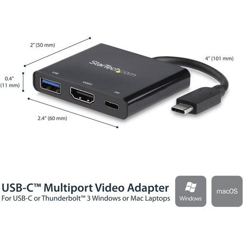 USB-C 4K HDMI MULTIFUNCTION ADAPTER - P.