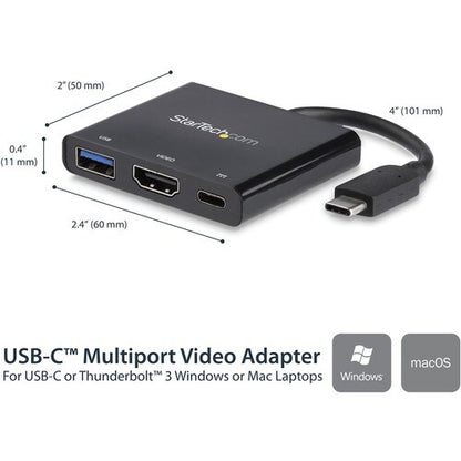 USB-C 4K HDMI MULTIFUNCTION ADAPTER - P.