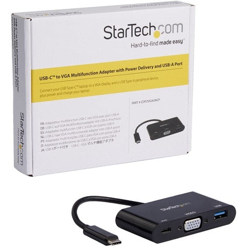 USB-C TO VGA MULTIFUNCTION ADAPTER - PD