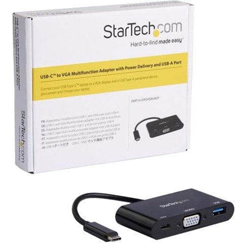 USB-C TO VGA MULTIFUNCTION ADAPTER - PD