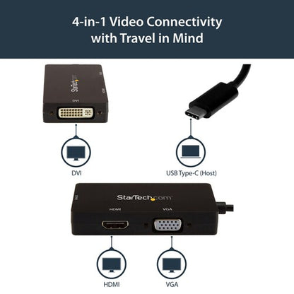 3-IN-1 USB-C TO VGA DVI OR HDMI