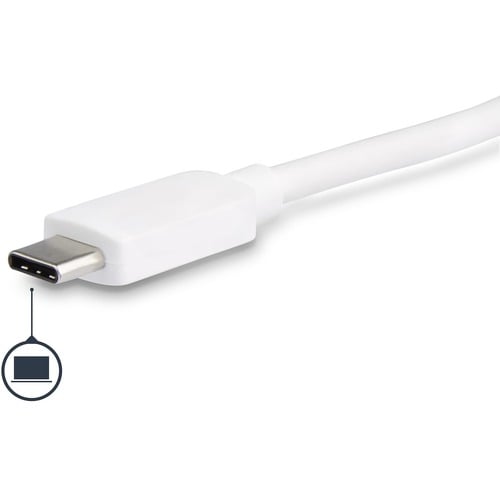 USB-C MULTIPORT ADAPTER - PD - DVI - GBE