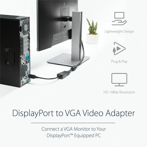 DISPLAYPORT TO VGA VIDEO CONVERTER