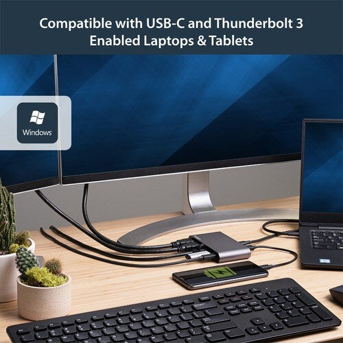 USB C MULTIPORT ADAPTER - DUAL HDMI - PD