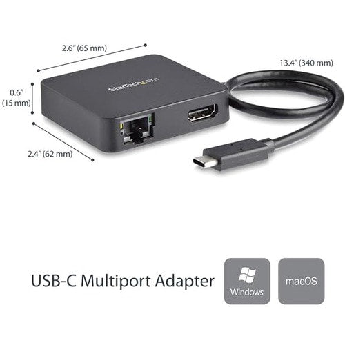 USB C MULTIPORT ADAPTER HDMI USB 3.0 GB