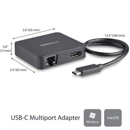 USB C MULTIPORT ADAPTER HDMI USB 3.0 GB